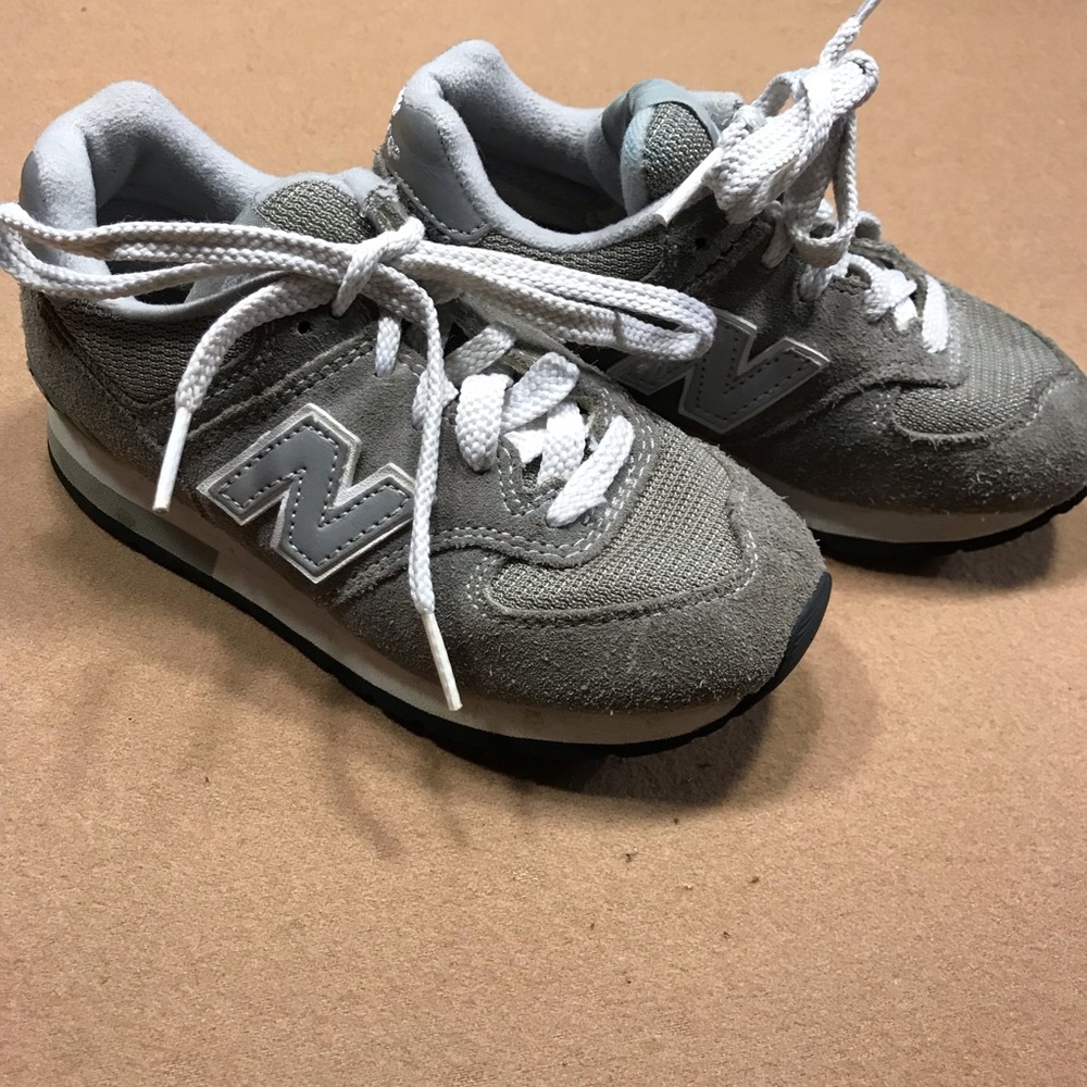 Kids new balance 574  grey size 11